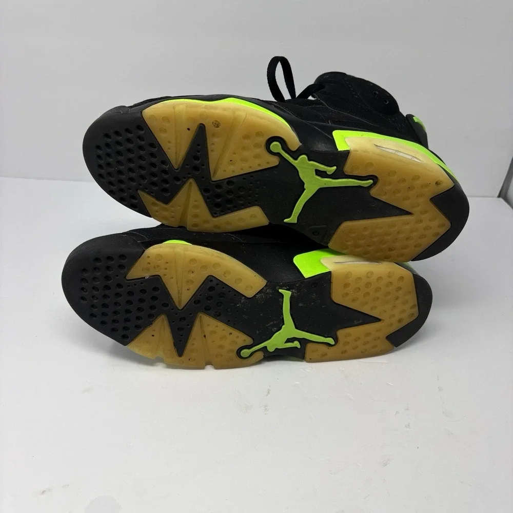 Nike Air Jordan 6 Retro Electric Green Black Men's Size 10